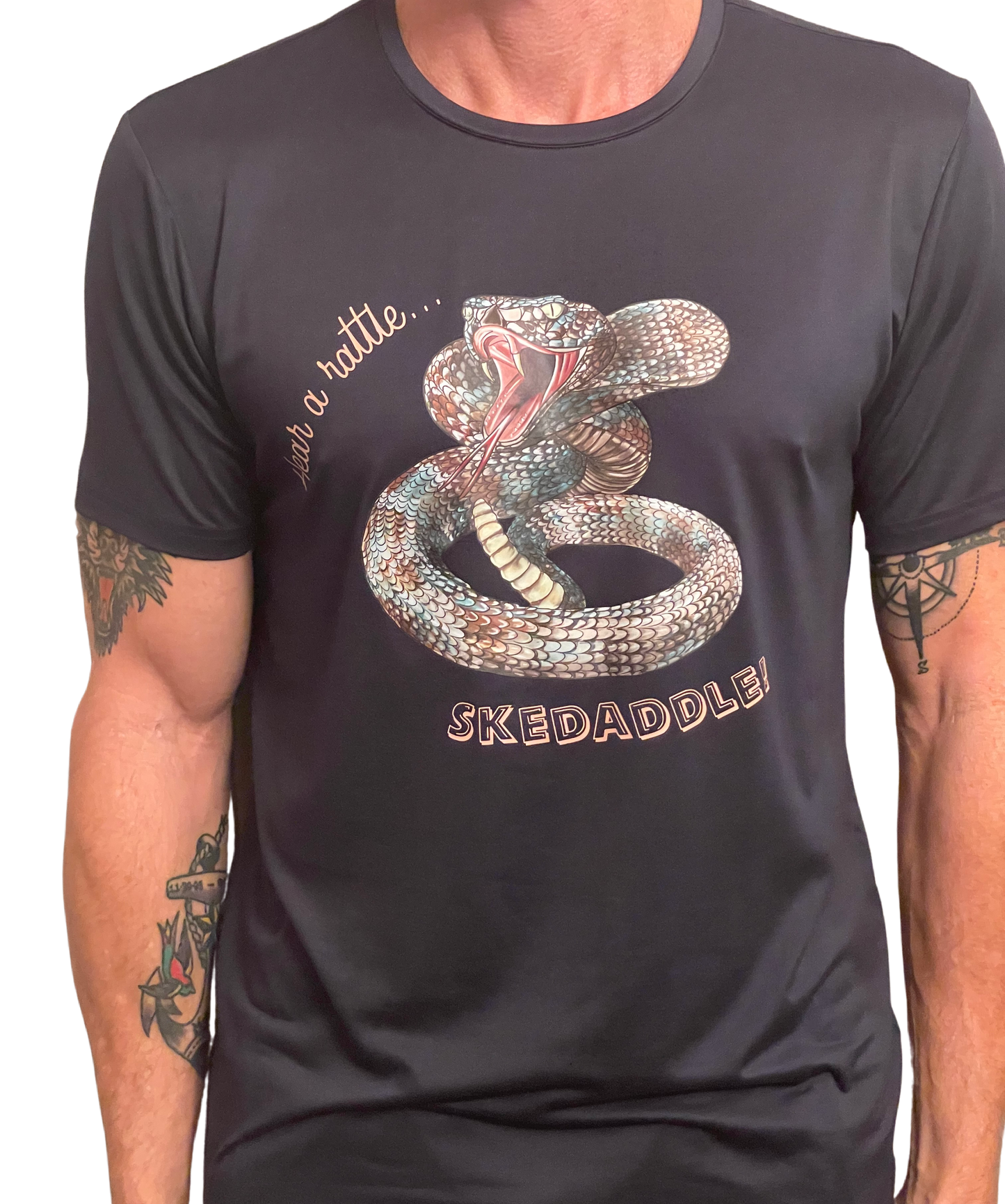 Hear a rattle.....skedaddle